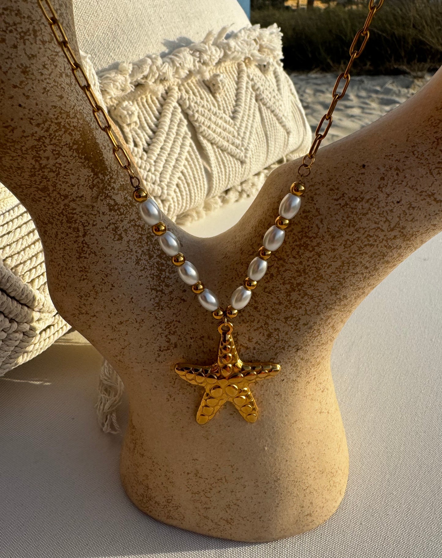 Nixie Starfish Pendant Necklace