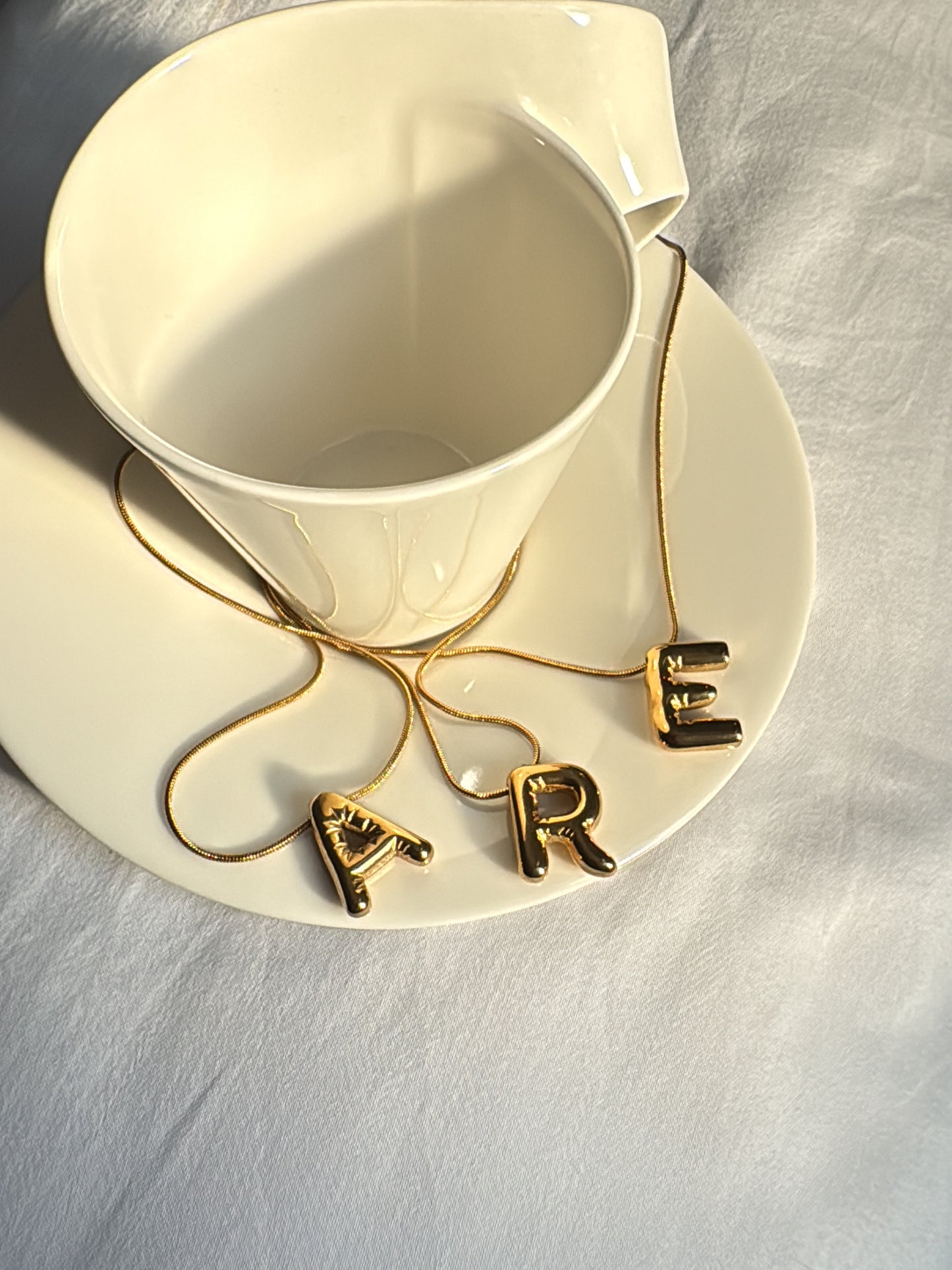 Goldie Initial Necklace