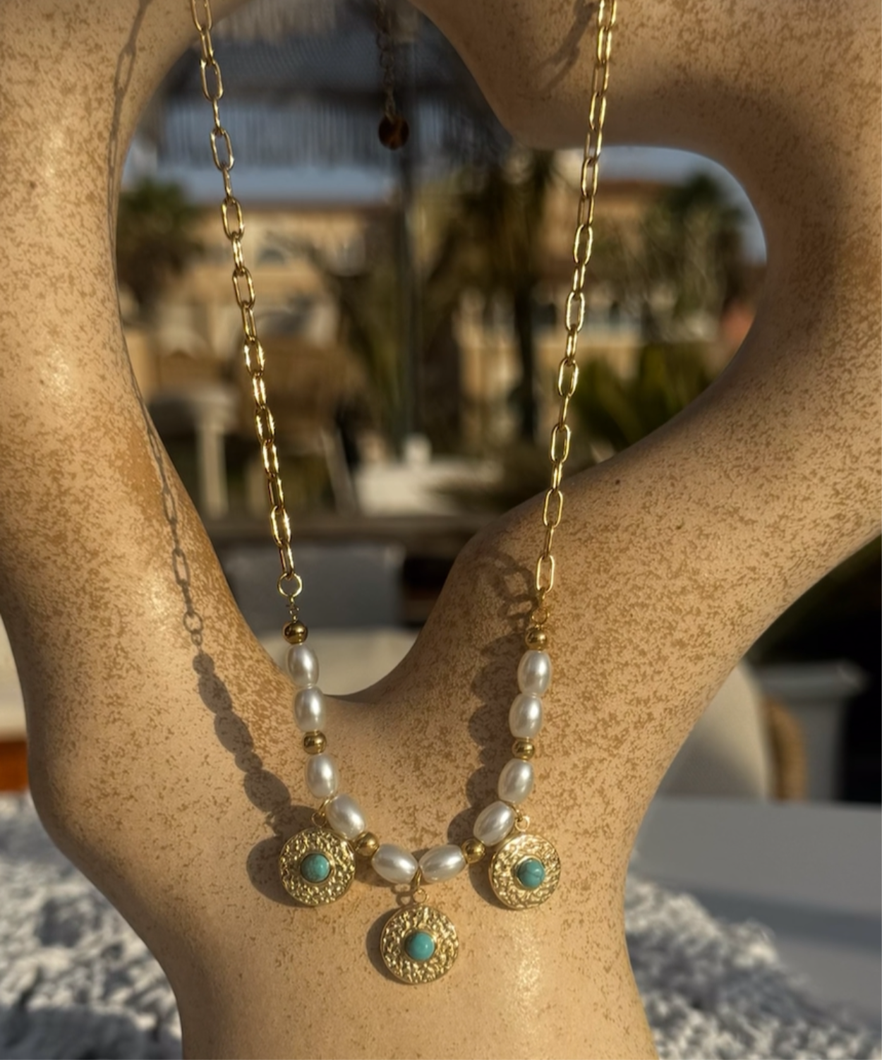 Aquamarine Pendant Necklace