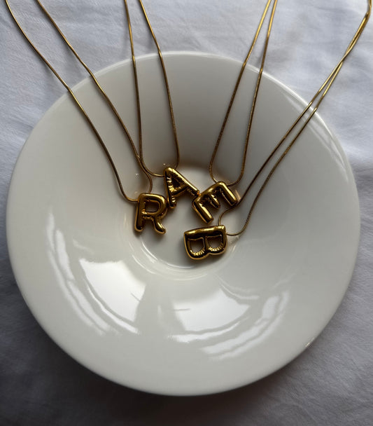 Goldie Initial Necklace
