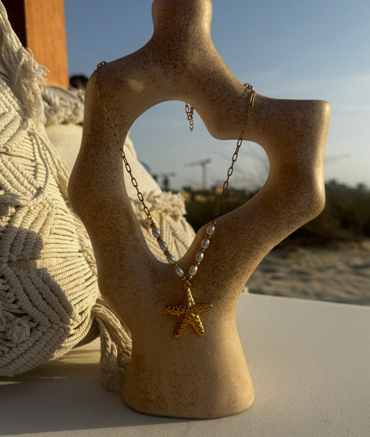 Nixie Starfish Pendant Necklace