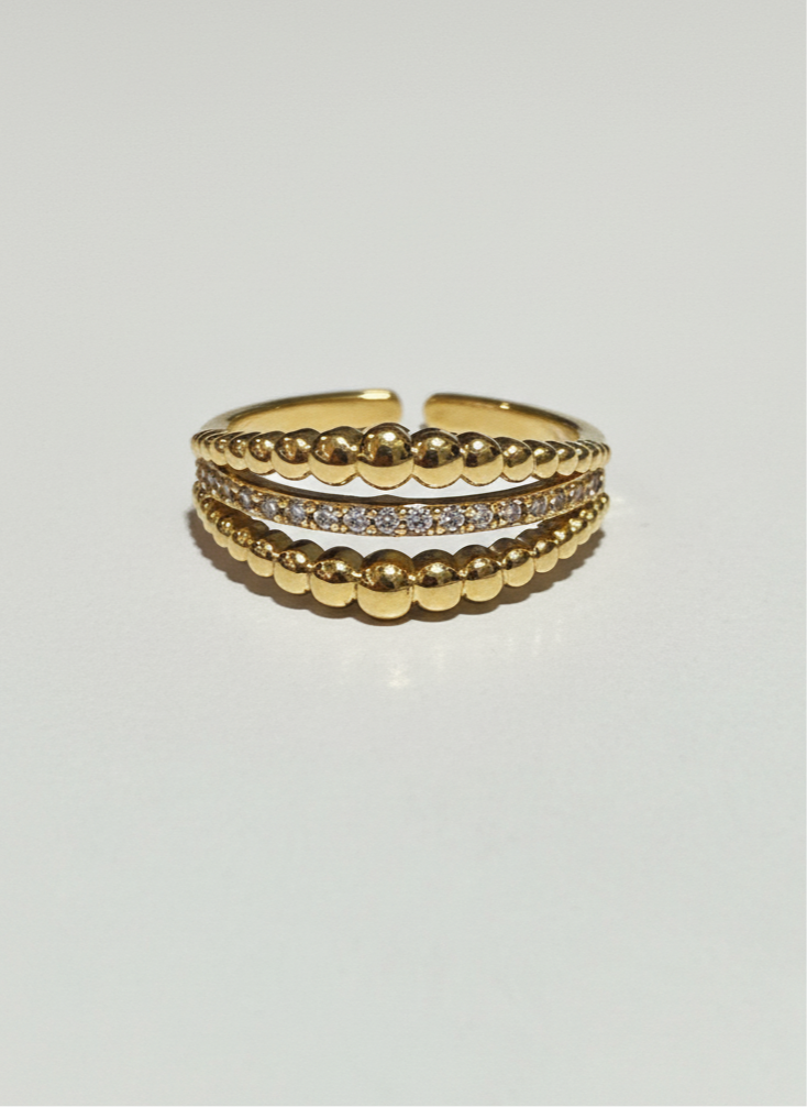 BUBBLE STACK RING
